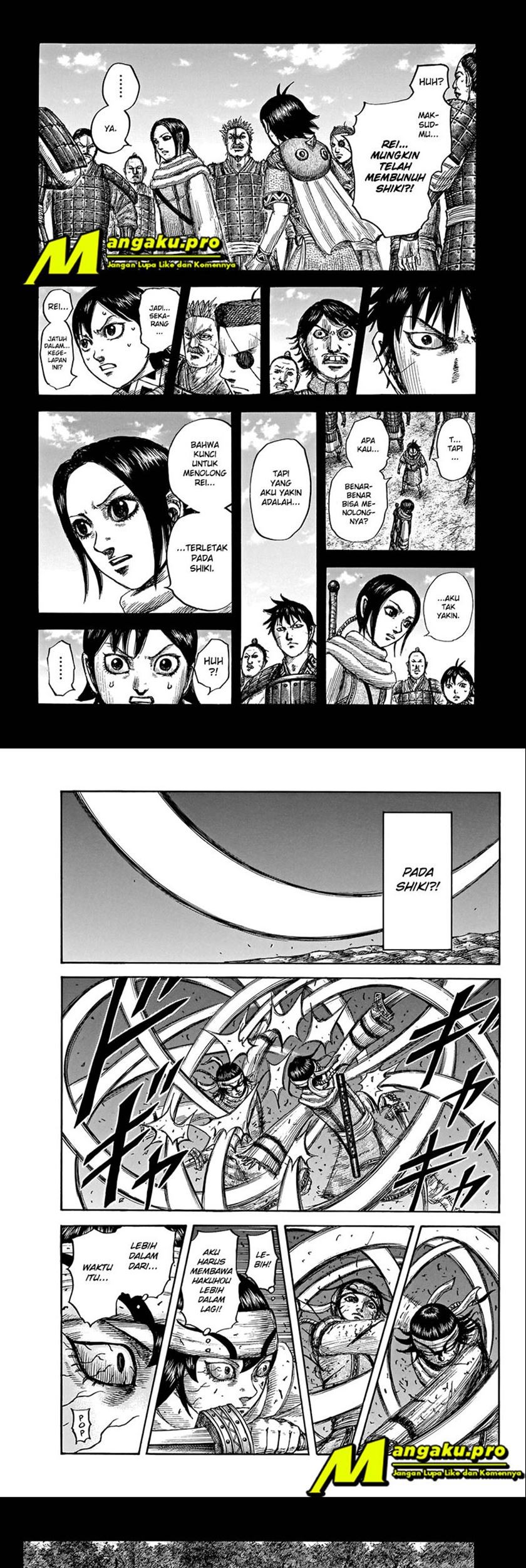 Kingdom Chapter 668 Gambar 5