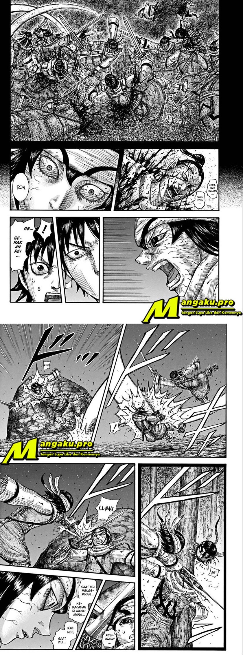 Kingdom Chapter 668 Gambar 6