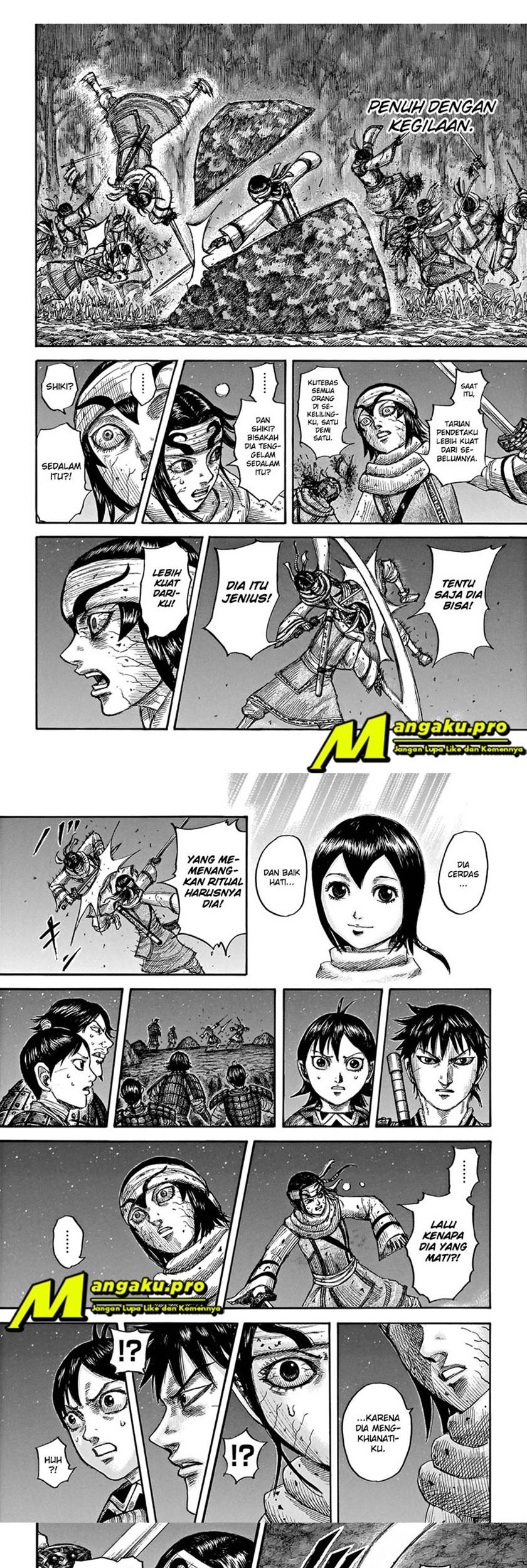 Kingdom Chapter 668 Gambar 7