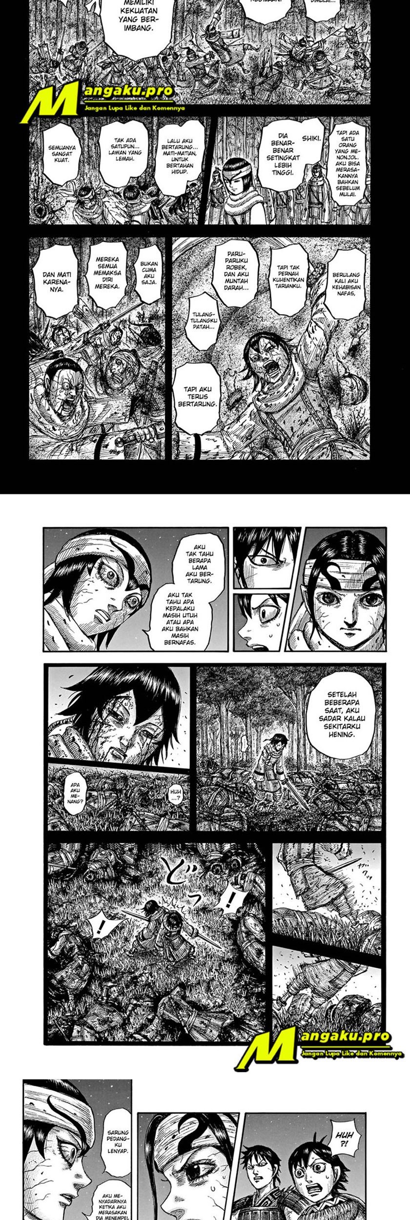 Kingdom Chapter 668 Gambar 9