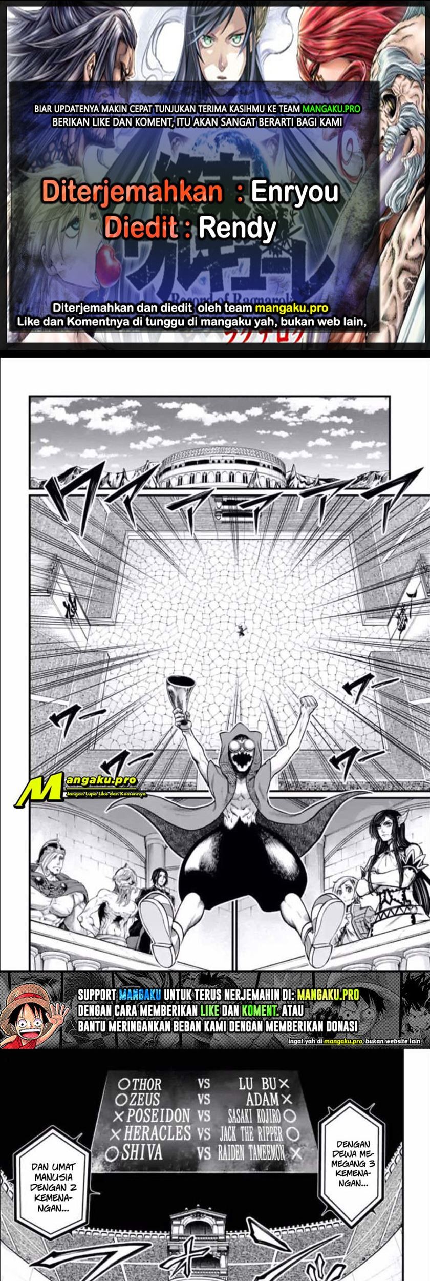 Komik Shuumatsu no Valkyrie Chapter 43.2 gambar nomor 1