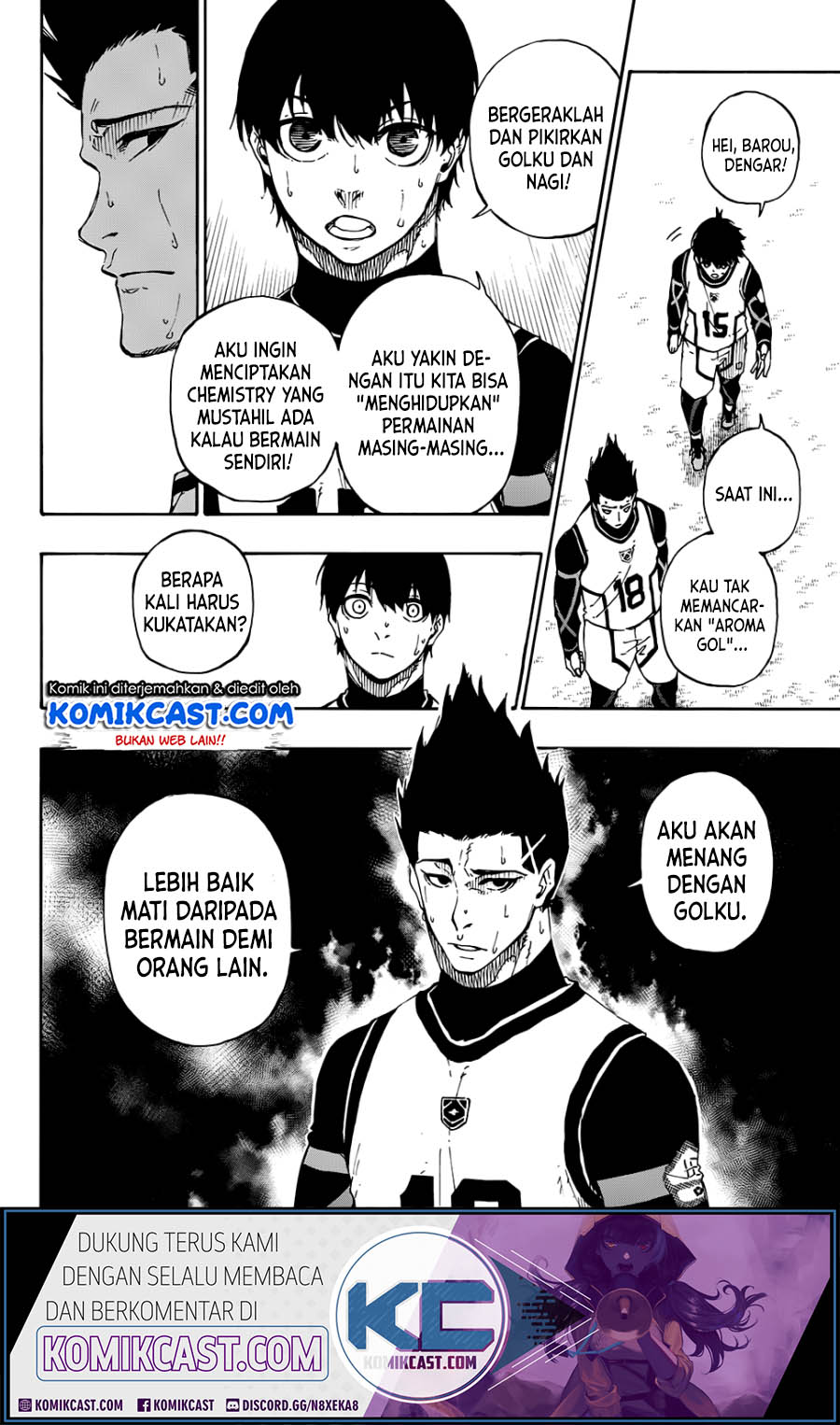 Manga Blue Lock Chapter 61 gambar nomor 2