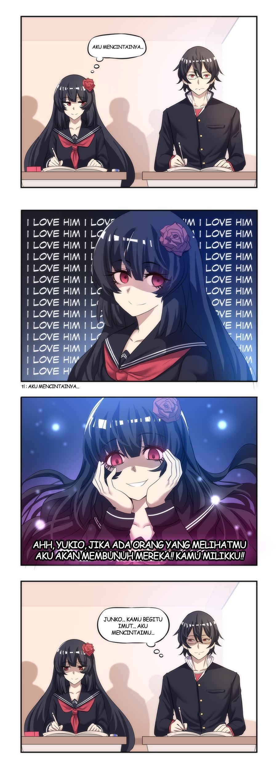 Komik Stalker x Stalker Chapter 01 gambar nomor 1