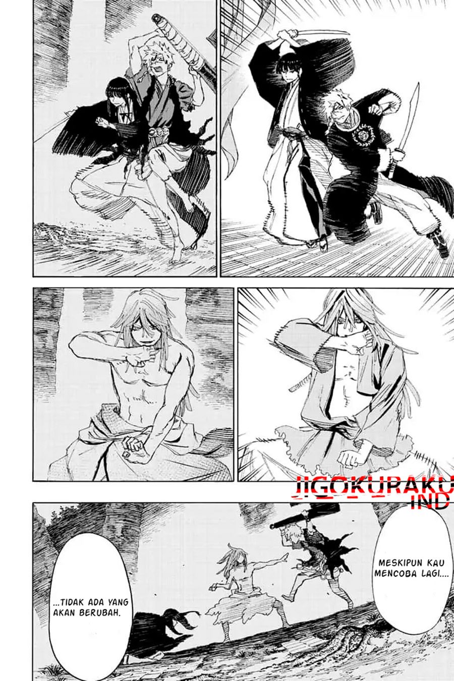 Jigokuraku Chapter 72 Gambar 21