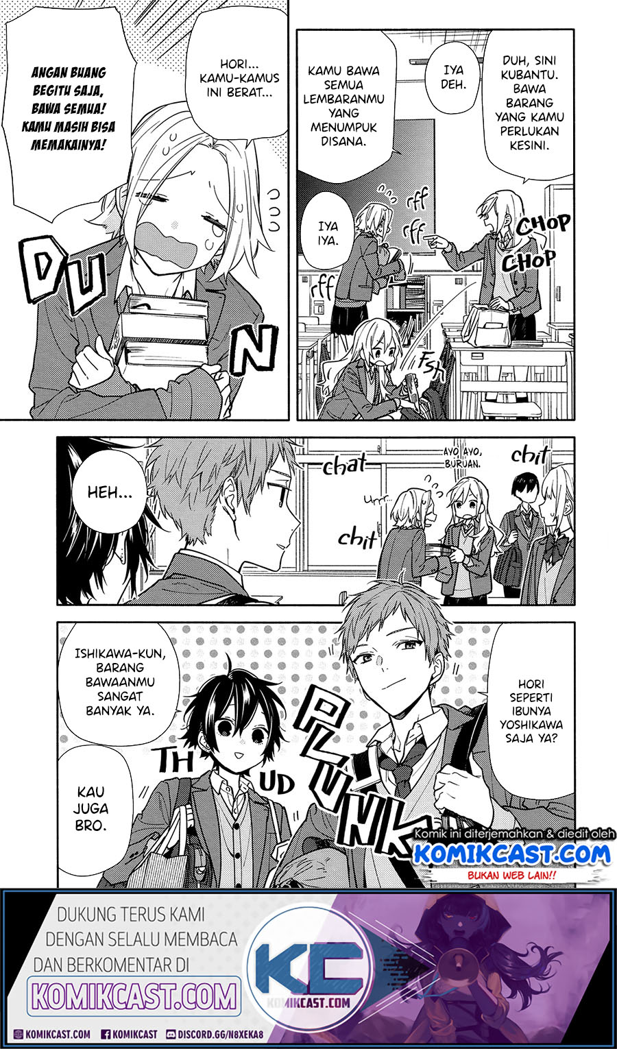 Horimiya Chapter 120 Gambar 4
