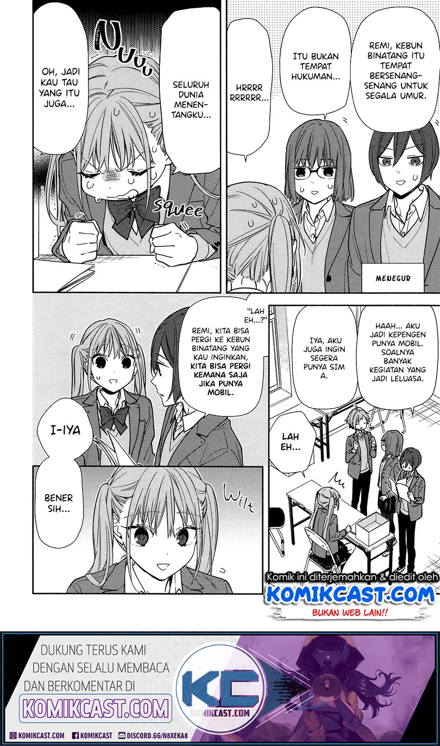 Horimiya Chapter 120 Gambar 11