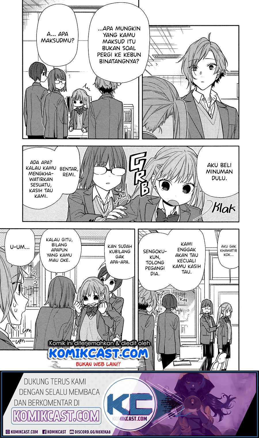 Horimiya Chapter 120 Gambar 12
