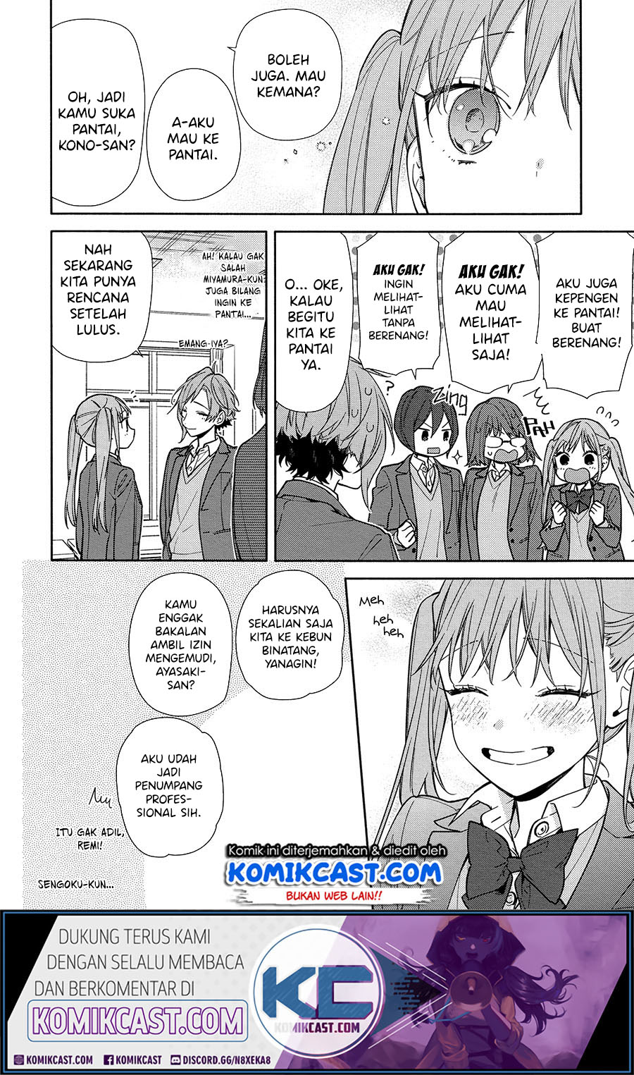 Horimiya Chapter 120 Gambar 17