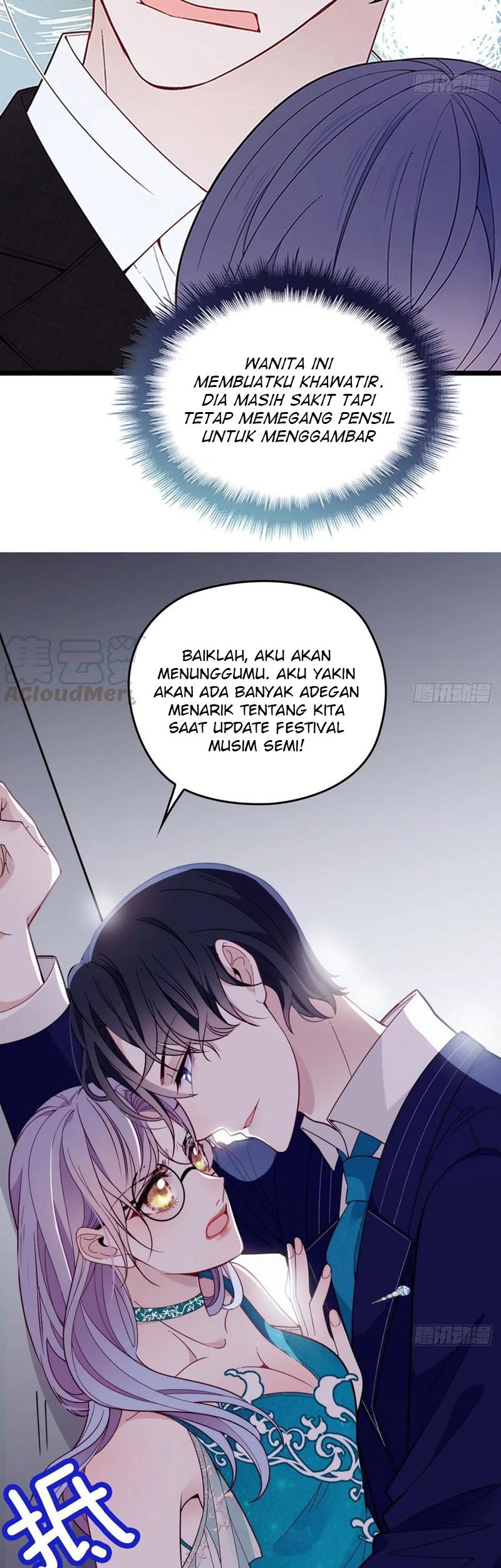 Pregnant Wife, One Plus One Chapter 67.5 Gambar 3