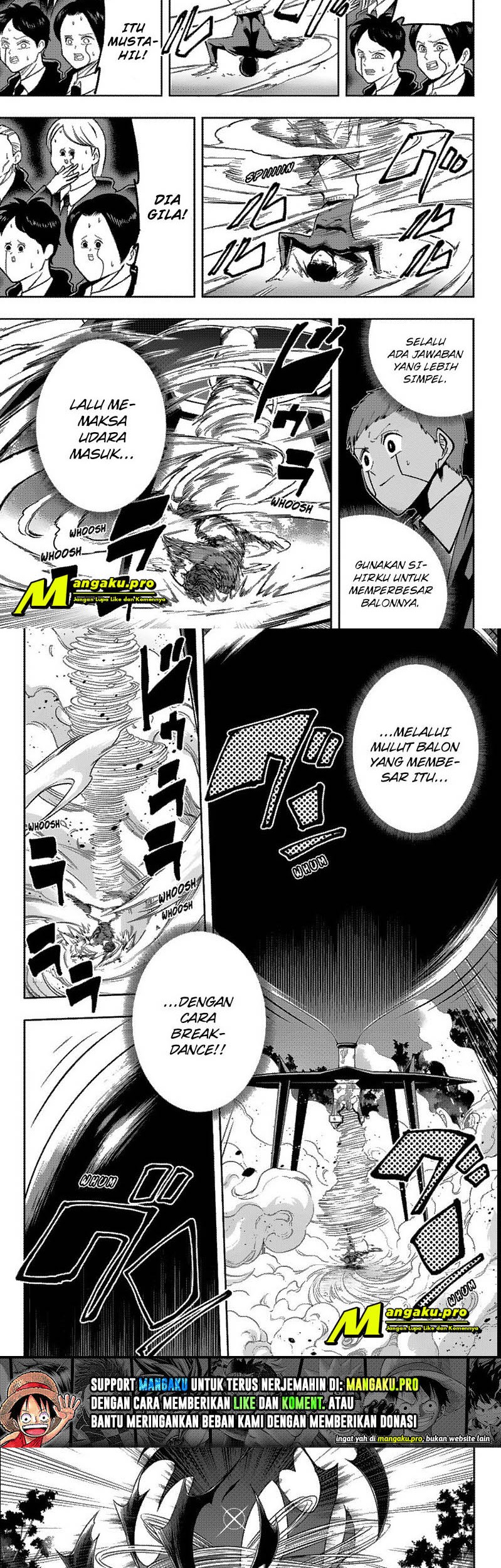 Mashle: Magic and Muscles Chapter 49 Gambar 11