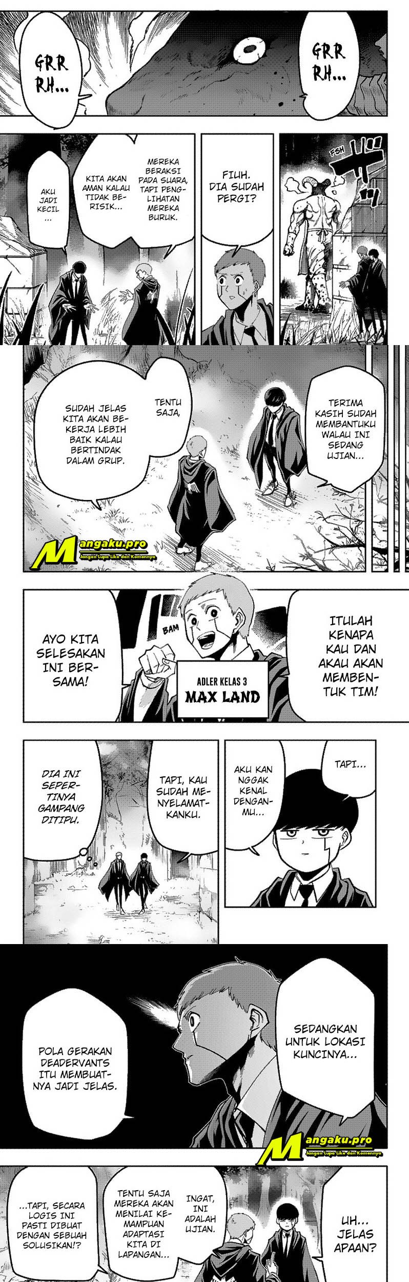 Mashle: Magic and Muscles Chapter 49 Gambar 3