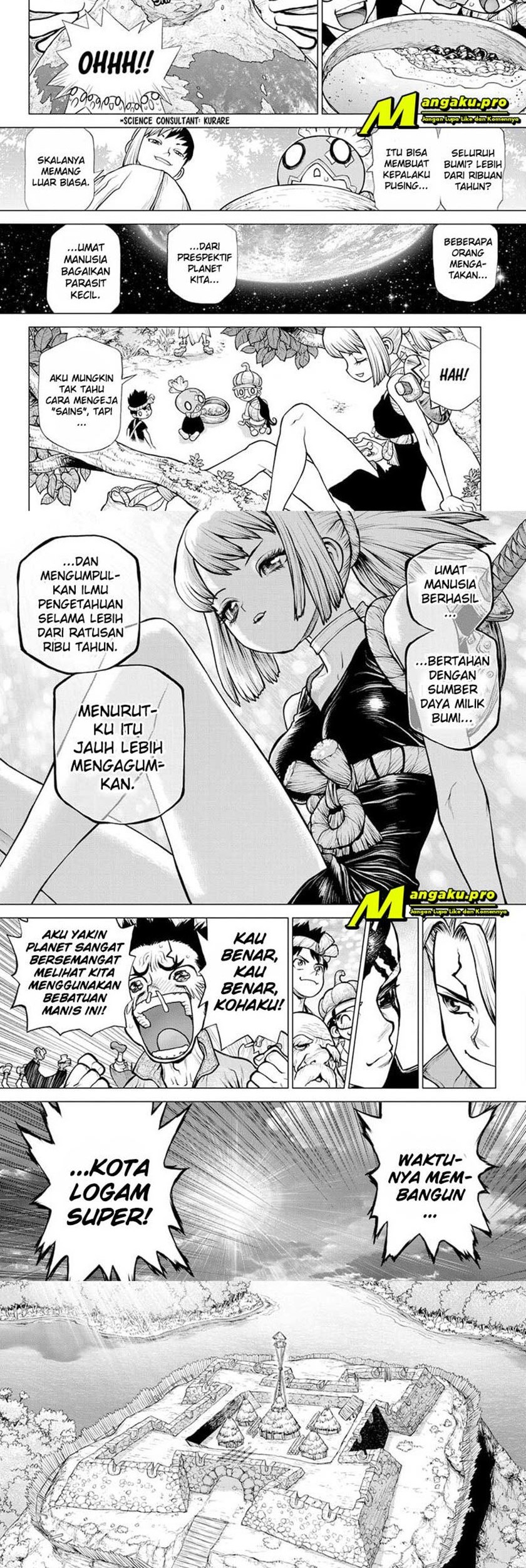 Manga Dr. Stone Chapter 184 gambar nomor 2