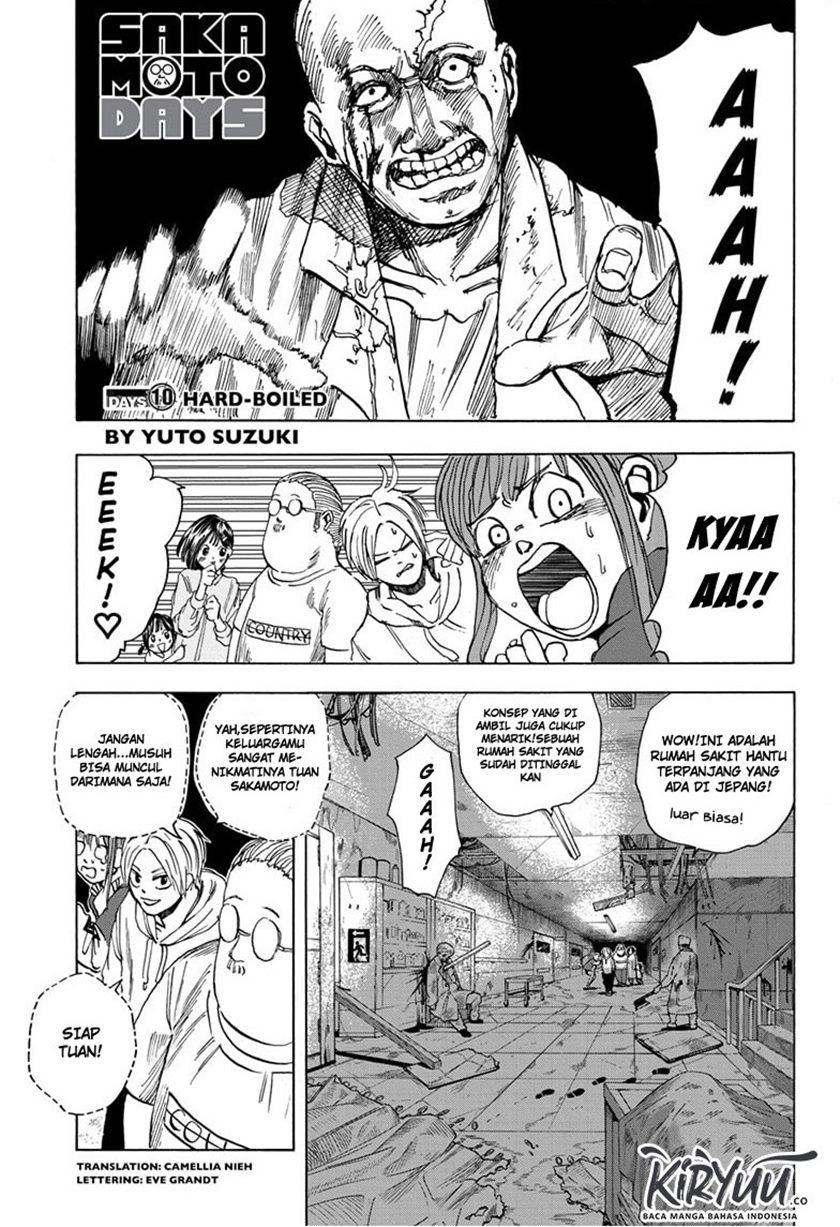 Manga Sakamoto Days Chapter 10 gambar nomor 2