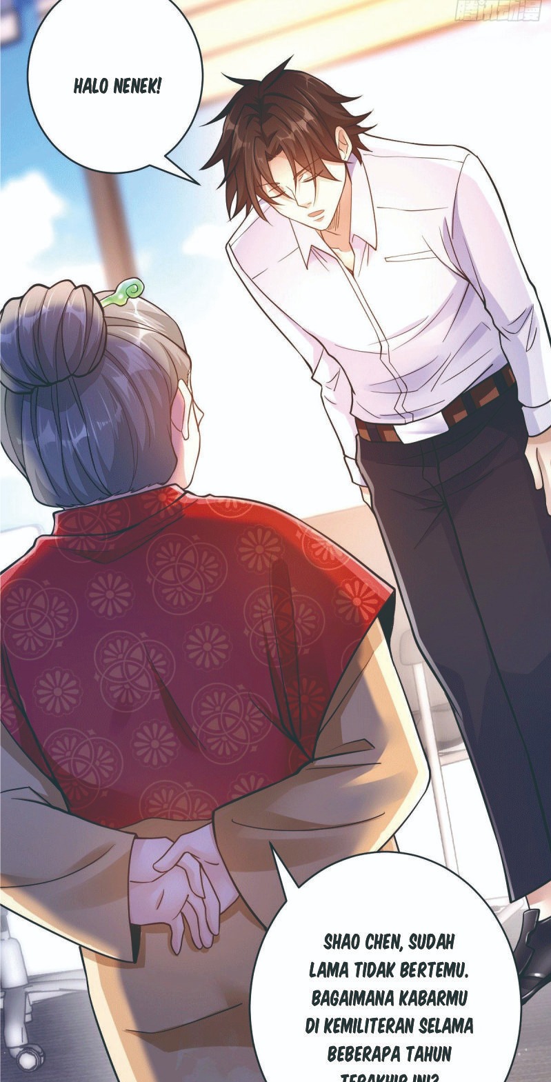 God of War Dragon Son-in-law Chapter 05.2 Gambar 11