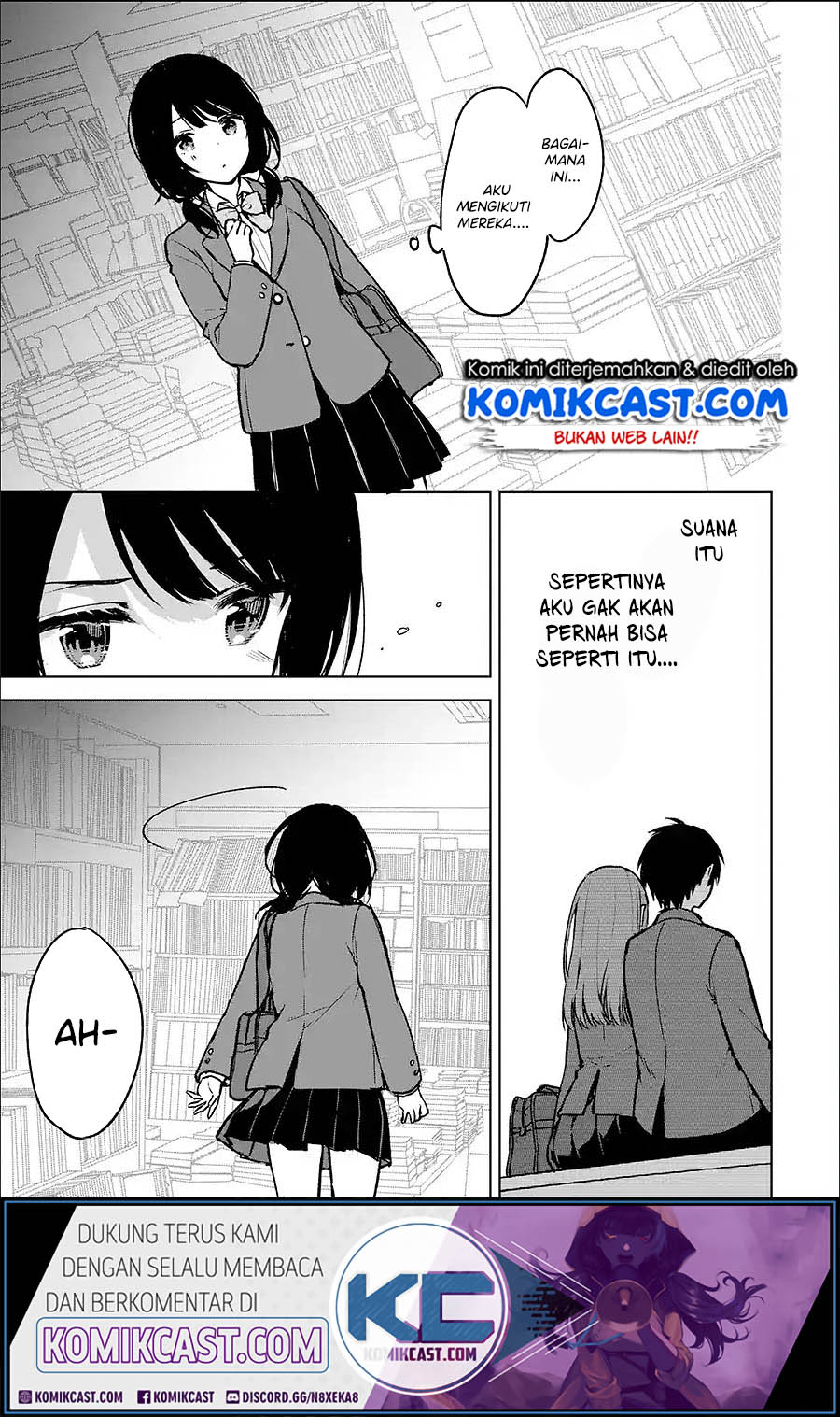 Manga Chikan Saresou ni Natteiru S-kyuu Bishoujo wo Tasuketara Tonari no Seki no Osanajimi datta Chapter 19.2 gambar nomor 2