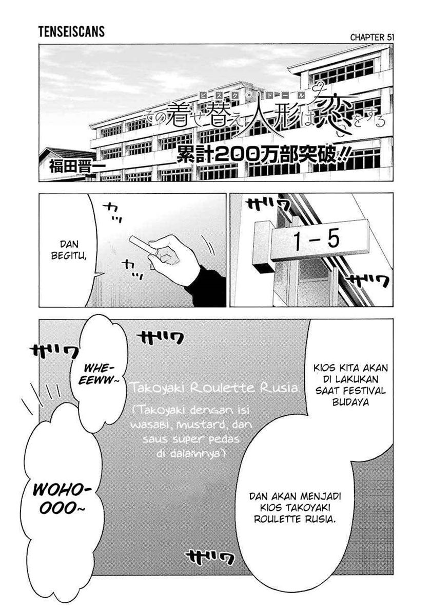 Manga Sono Bisque Doll wa Koi wo suru Chapter 51 gambar nomor 2