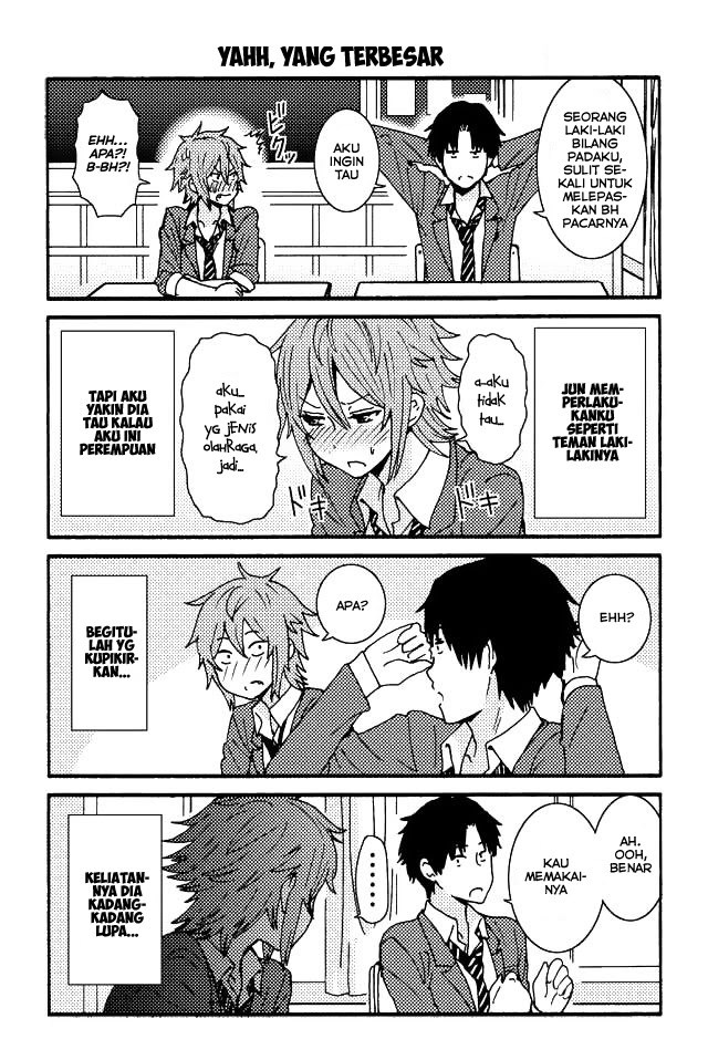 Tomo-chan wa Onnanoko! Chapter 1 Gambar 6