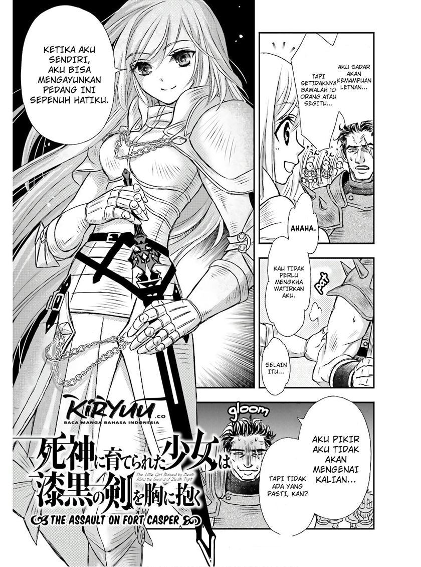 Shinigami ni Sodaterareta Shoujo wa Shikkoku no Tsurugi wo Mune ni Idaku Chapter 13 Gambar 4