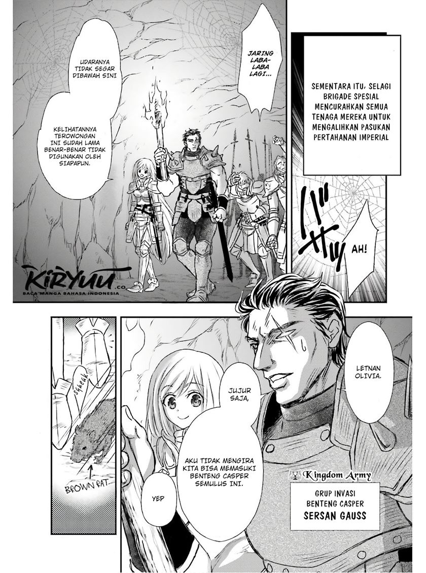 Manga Shinigami ni Sodaterareta Shoujo wa Shikkoku no Tsurugi wo Mune ni Idaku Chapter 13 gambar nomor 2