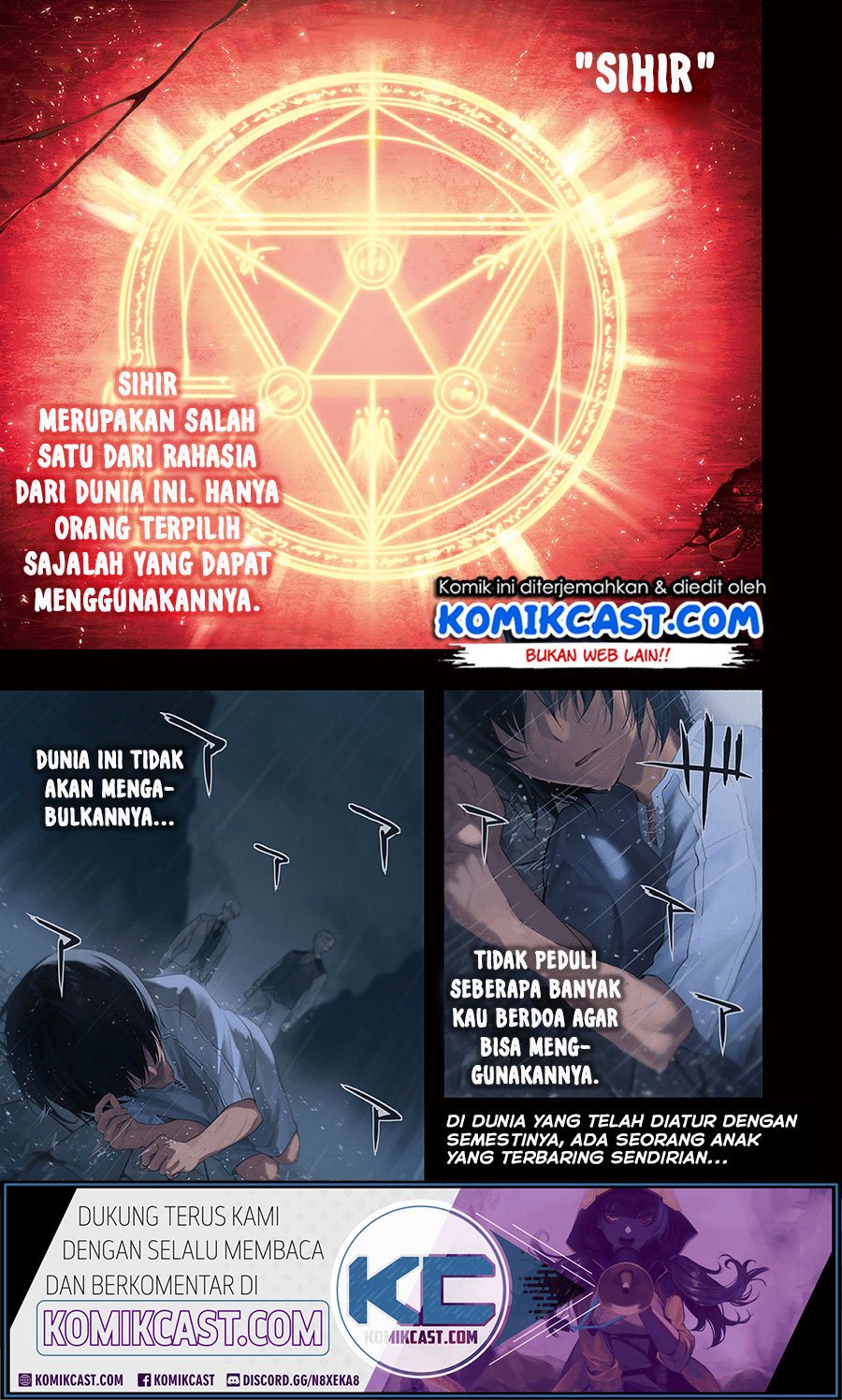 Manga Ouritsu Mahou Gakuen no Saikasei: Slum Agari no Saikyou Mahoushi, Kizoku darake no Gakuen de Musou suru Chapter 01.1 gambar nomor 2