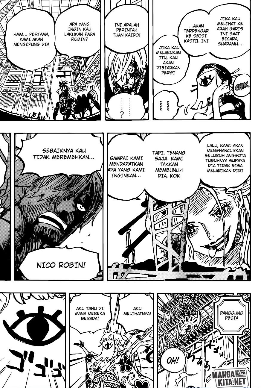 One Piece Chapter 1004 Gambar 14
