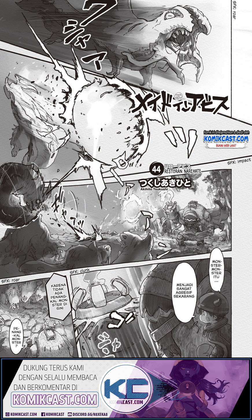 Manga Made in Abyss Chapter 44 gambar nomor 2