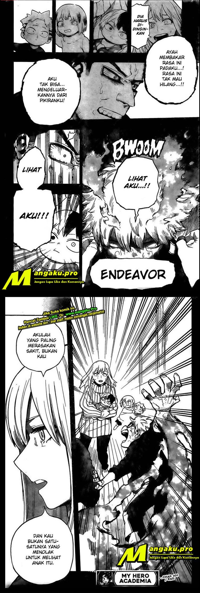 Boku no Hero Academia Chapter 301 Gambar 12