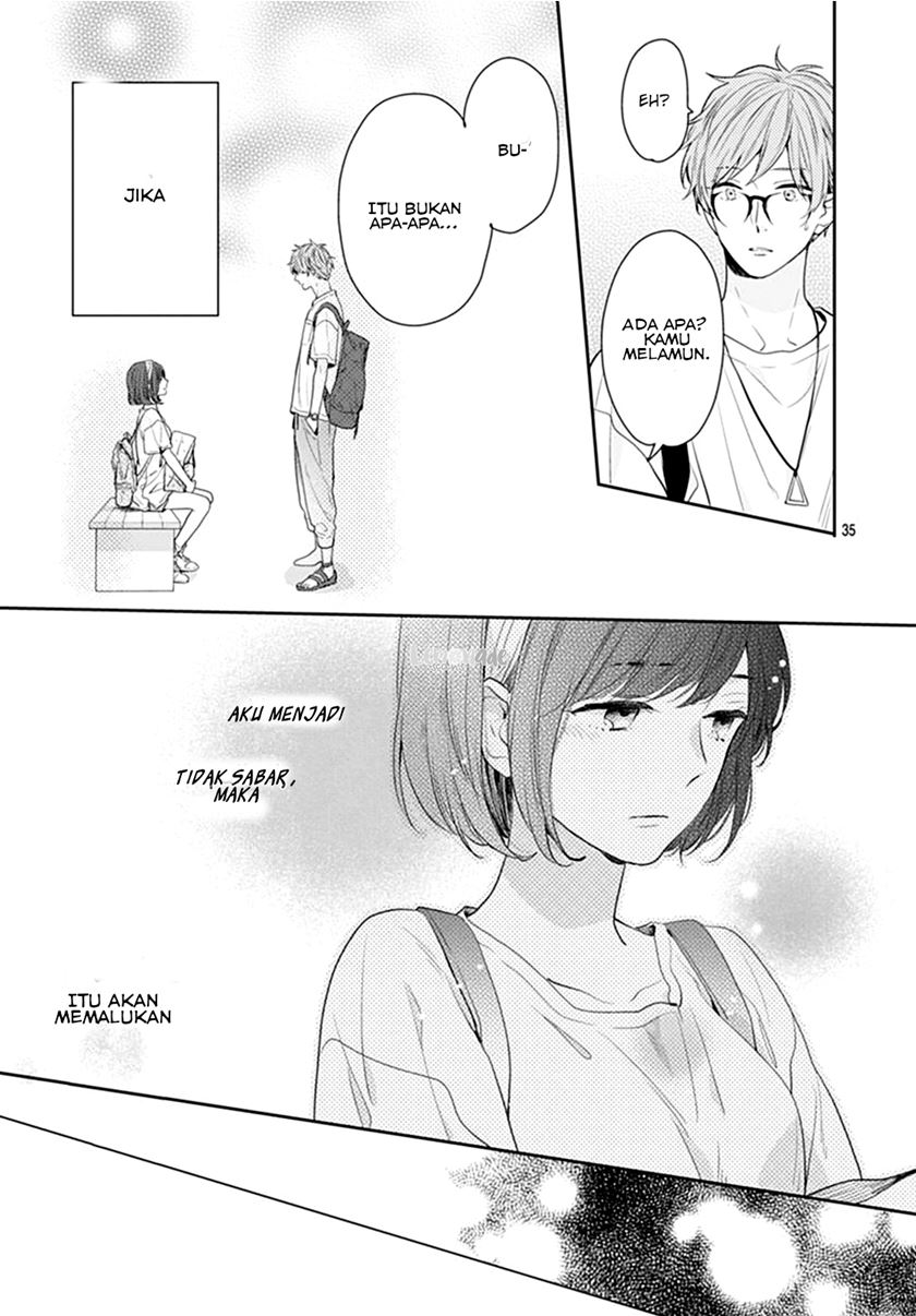 Koi wo Shiranai Bokutachi wa Chapter 09 Gambar 36