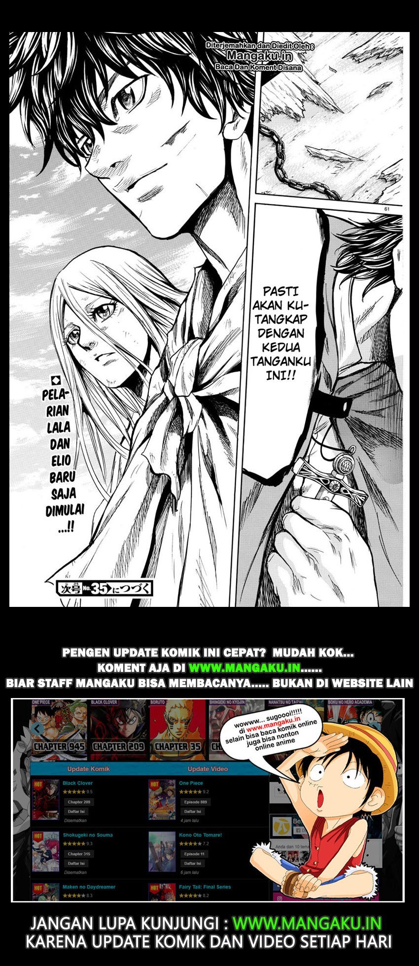 Toubousha Elio Chapter 01.3 Gambar 24