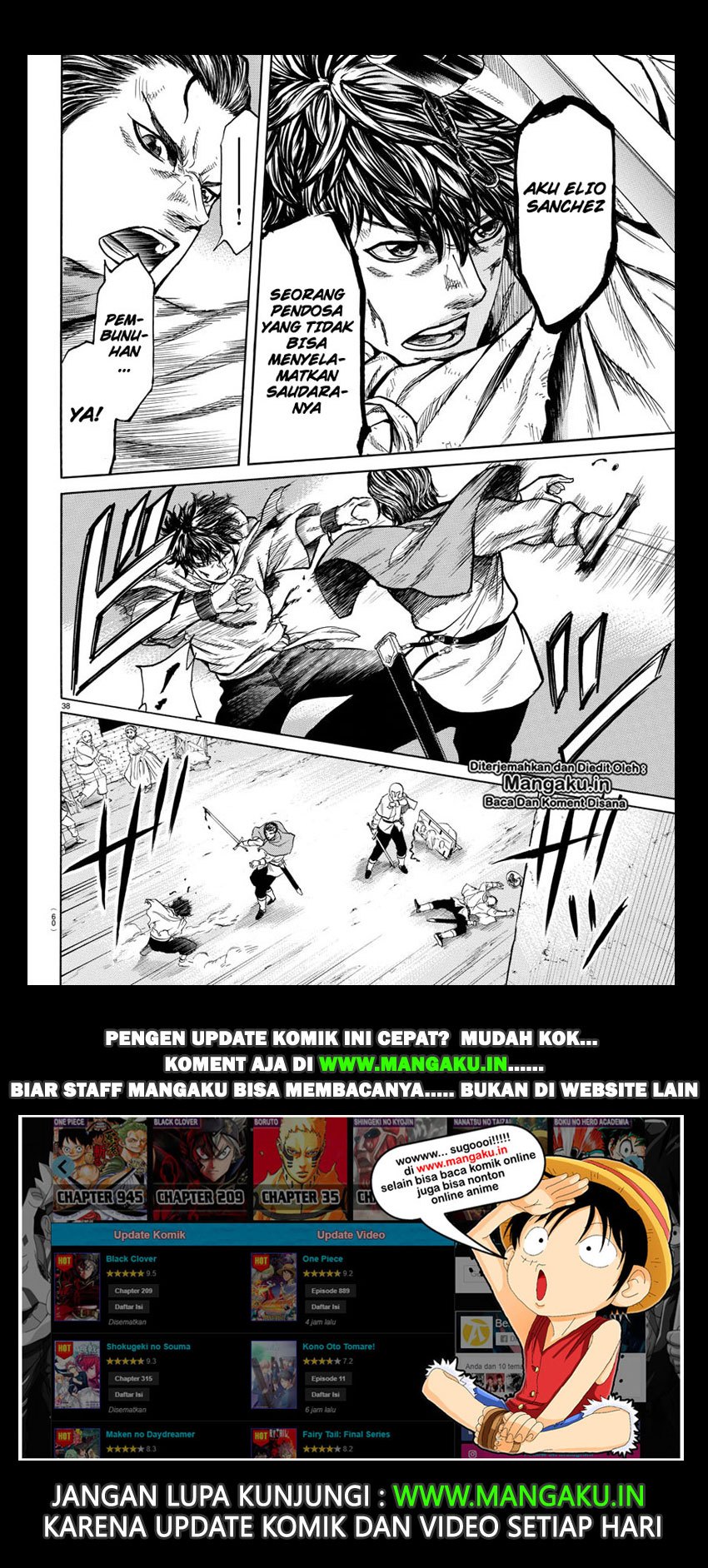 Toubousha Elio Chapter 01.2 Gambar 23