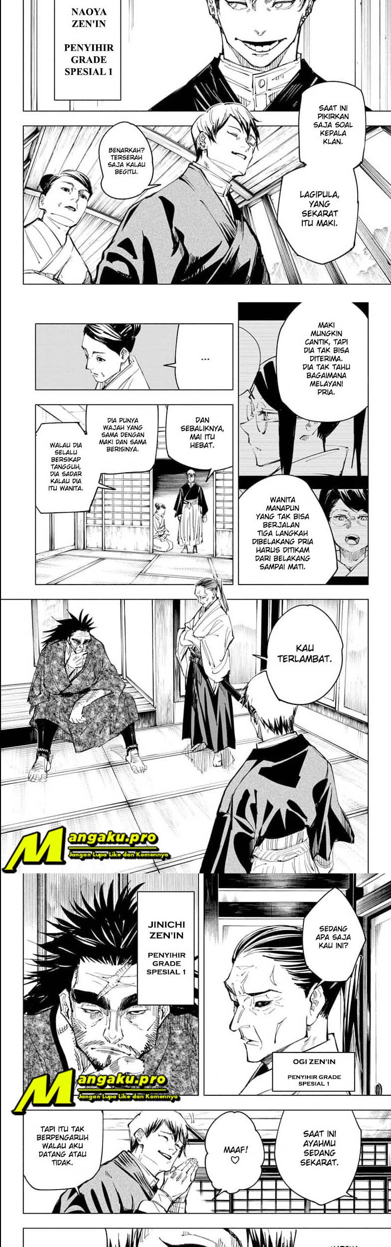 Manga Jujutsu Kaisen Chapter 138 gambar nomor 2