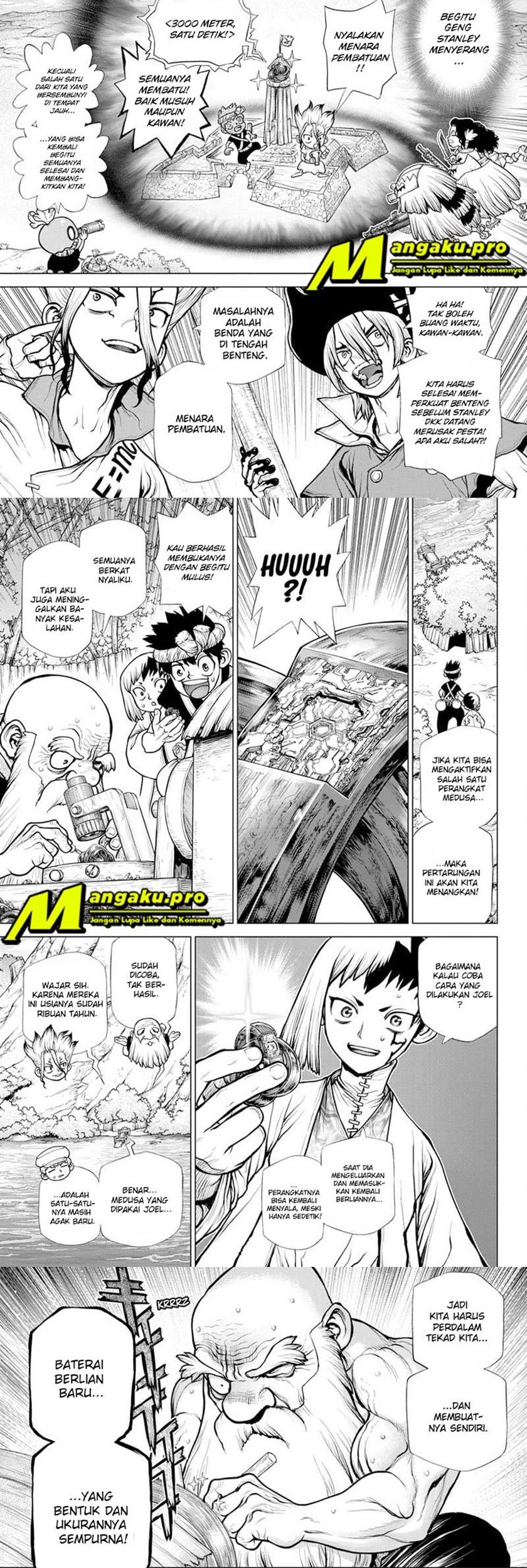 Manga Dr. Stone Chapter 185 gambar nomor 2