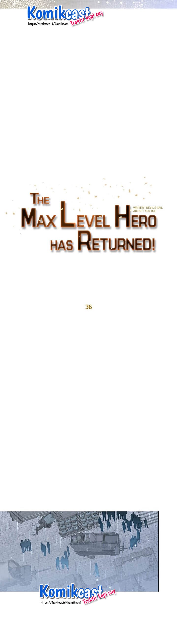 The MAX leveled hero will return! Chapter 36 Gambar 22