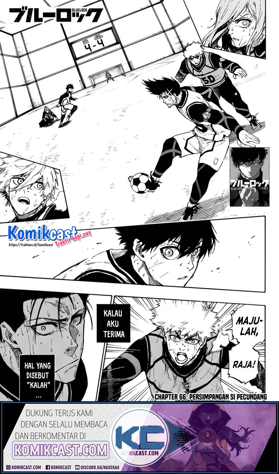 Manga Blue Lock Chapter 66 gambar nomor 2