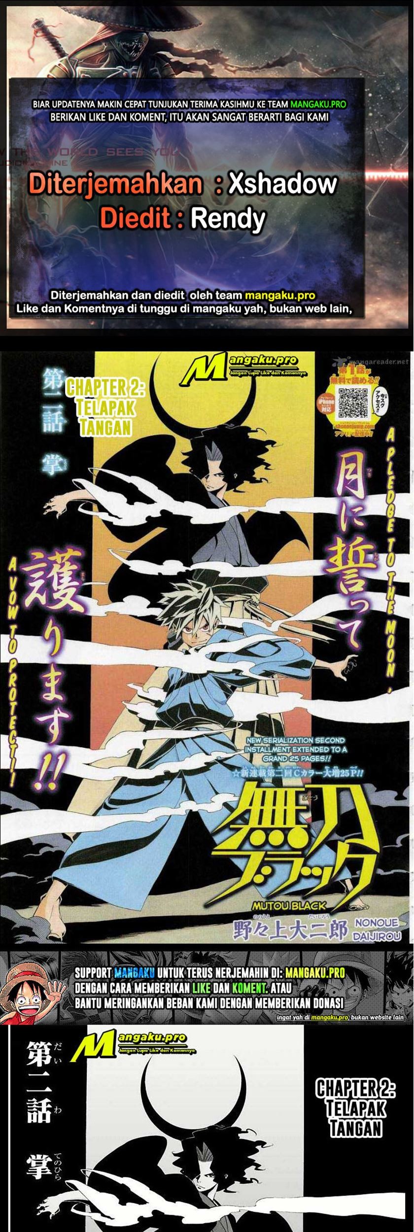 Komik Mutou Black Chapter 02 gambar nomor 1