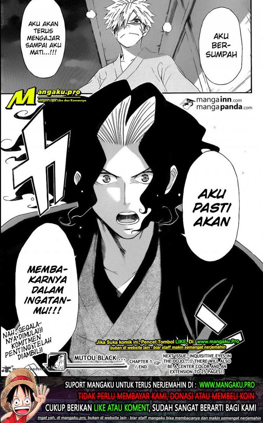 Mutou Black Chapter 01.2 Gambar 17