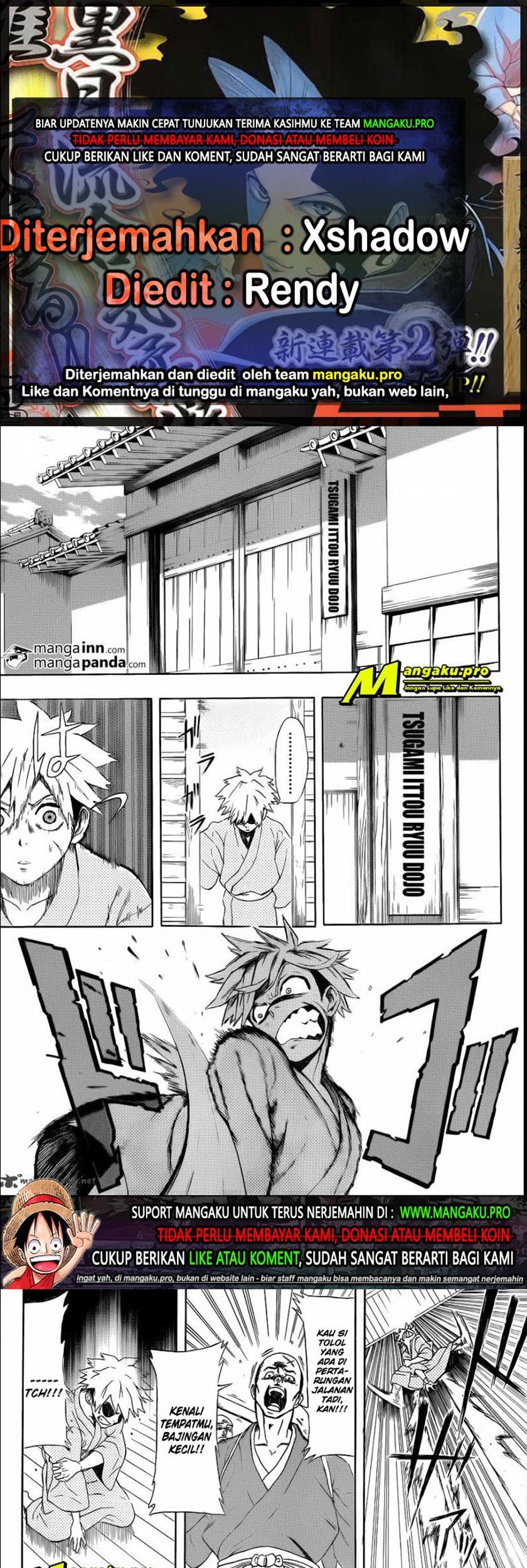 Komik Mutou Black Chapter 01.2 gambar nomor 1