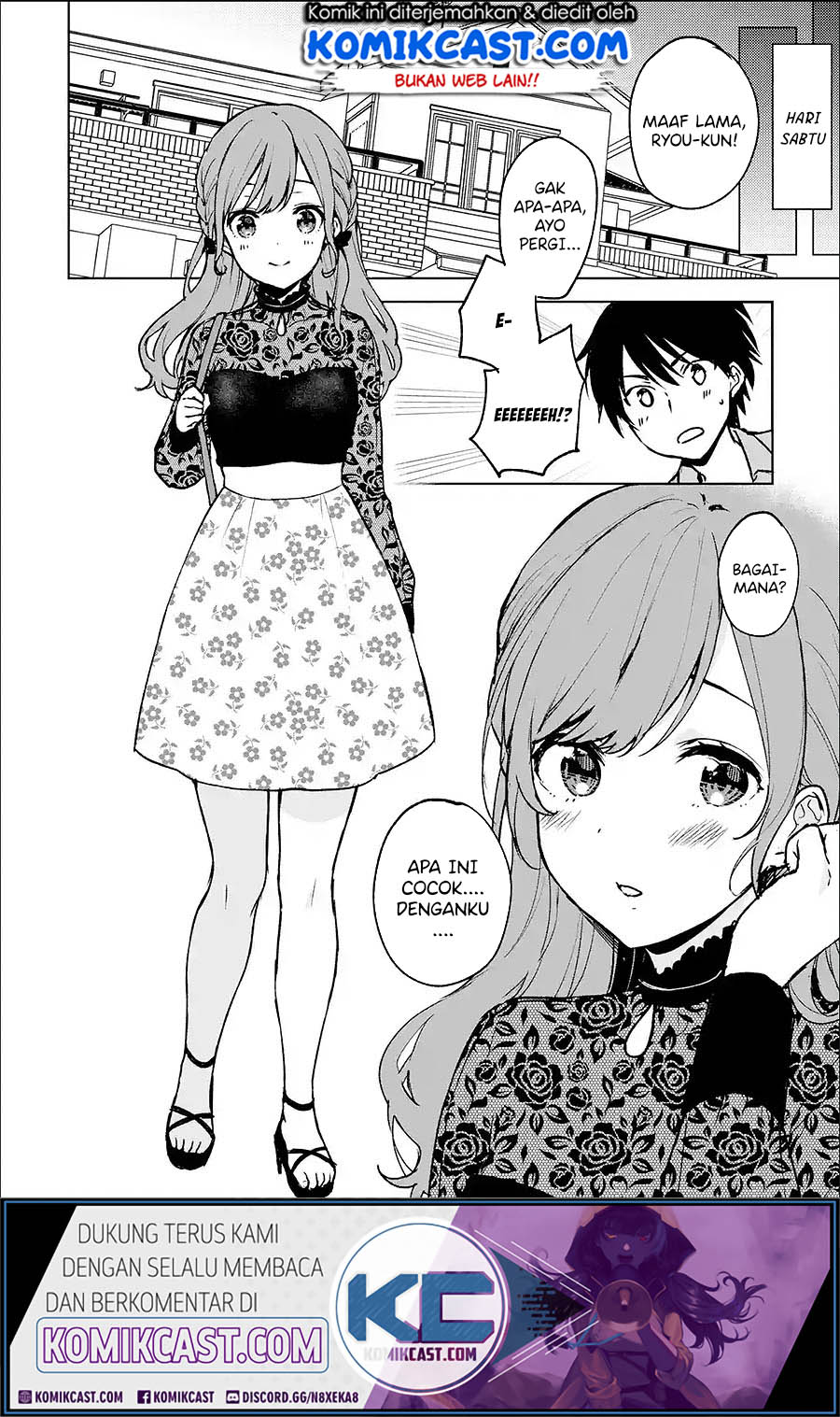 Chikan Saresou ni Natteiru S-kyuu Bishoujo wo Tasuketara Tonari no Seki no Osanajimi datta Chapter 20.1 Gambar 11