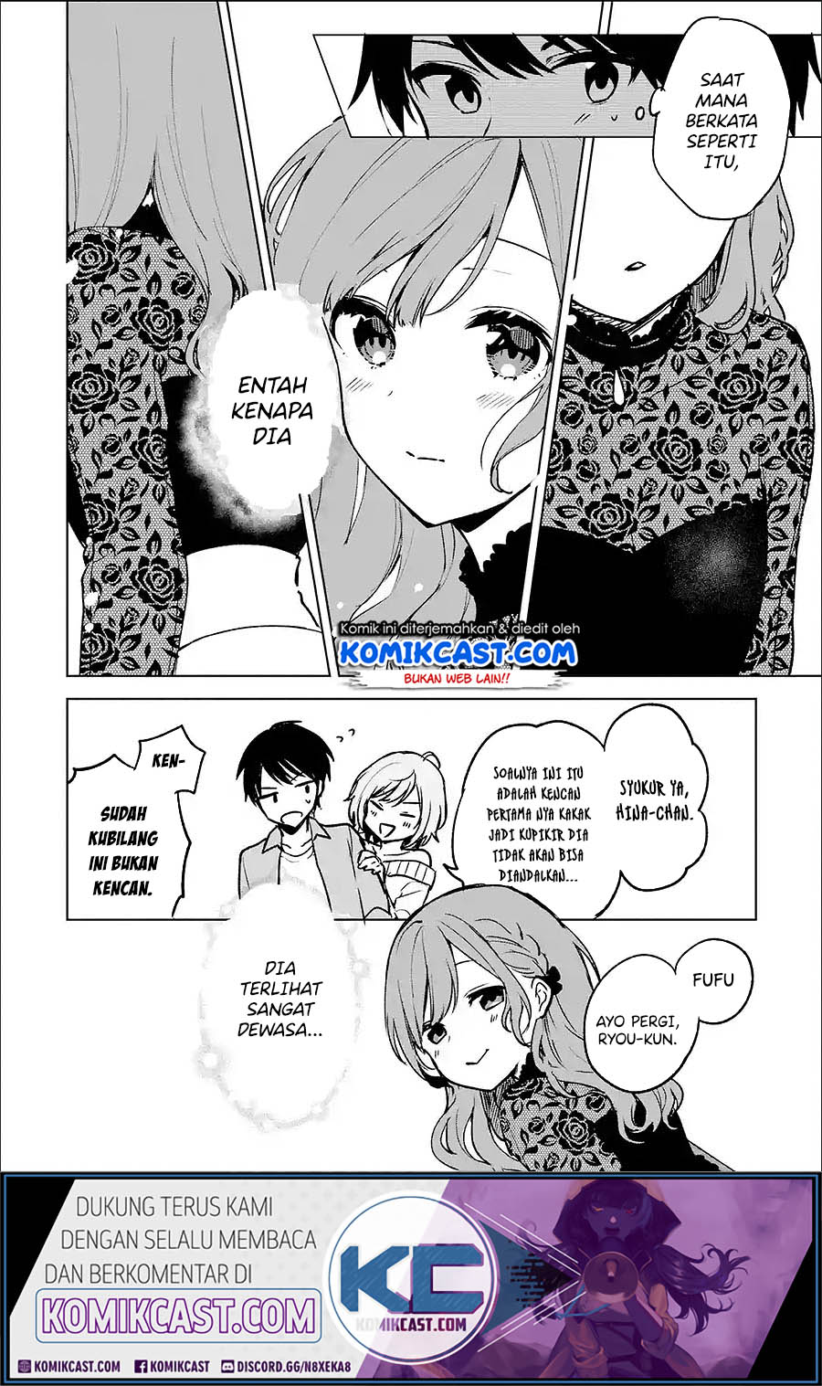 Chikan Saresou ni Natteiru S-kyuu Bishoujo wo Tasuketara Tonari no Seki no Osanajimi datta Chapter 20.1 Gambar 13