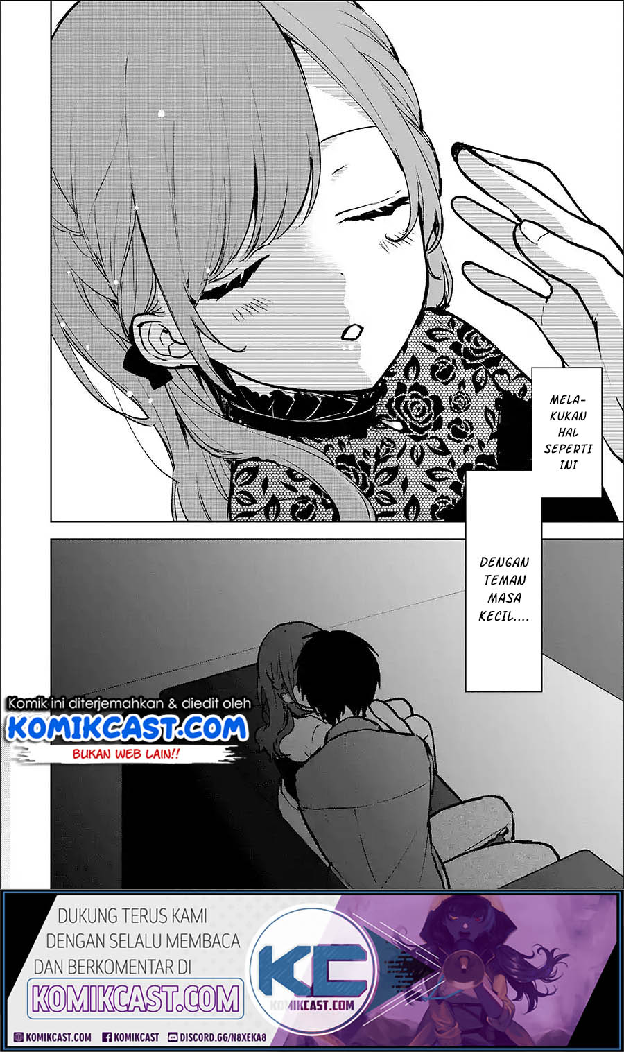 Chikan Saresou ni Natteiru S-kyuu Bishoujo wo Tasuketara Tonari no Seki no Osanajimi datta Chapter 20.1 Gambar 3