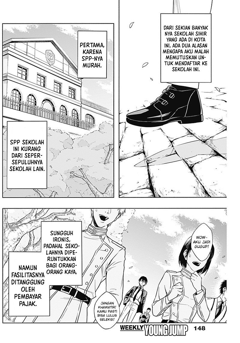 Ouritsu Mahou Gakuen no Saikasei: Slum Agari no Saikyou Mahoushi, Kizoku darake no Gakuen de Musou suru Chapter 04 Gambar 7