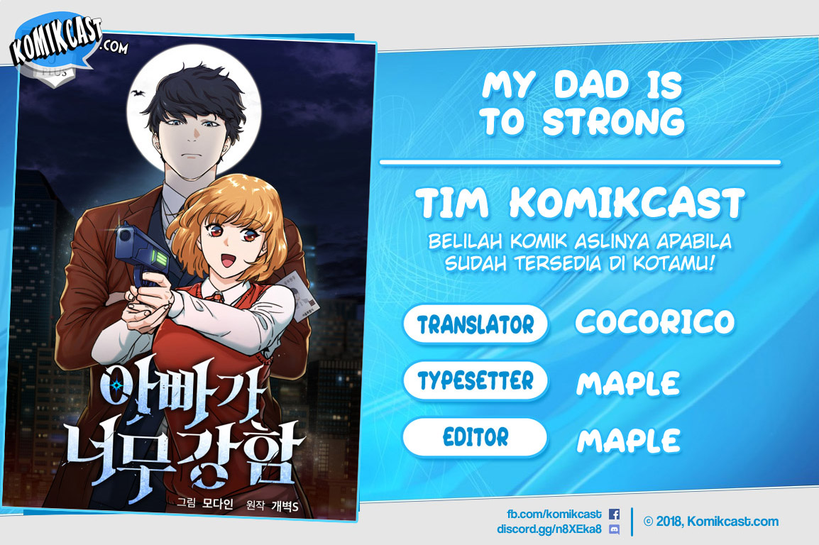 Komik My Dad Is Too Strong Chapter 49 gambar nomor 1