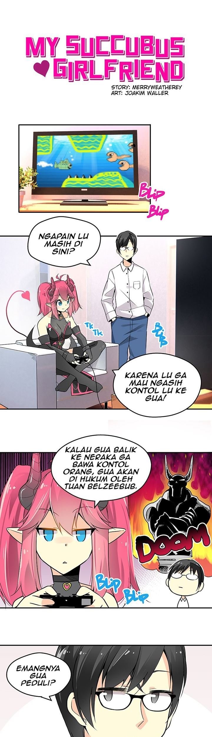 Manhwa My Succubus Girlfriend New Chapter 03 gambar nomor 2