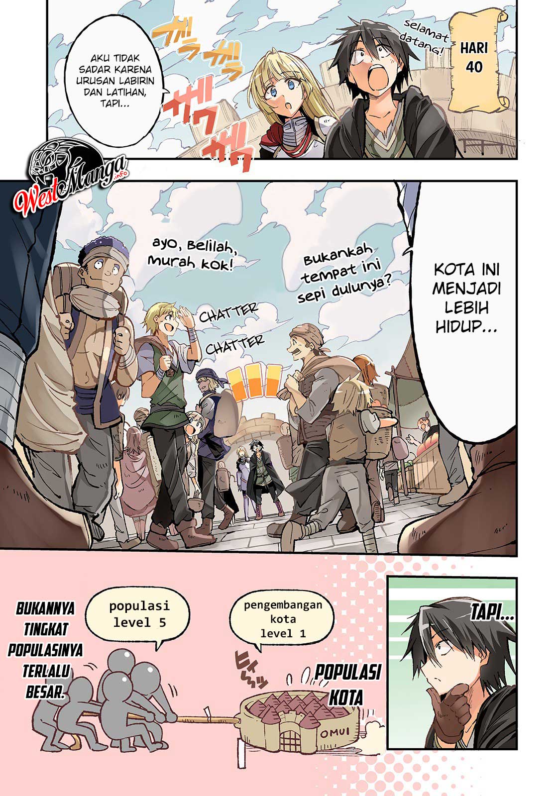 Hitoribocchi no Isekai Kouryaku Chapter 61 Gambar 5