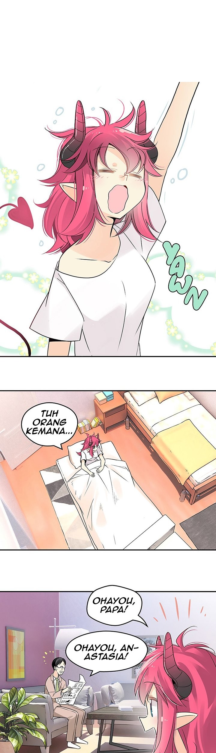 Manhwa My Succubus Girlfriend New Chapter 04 gambar nomor 2