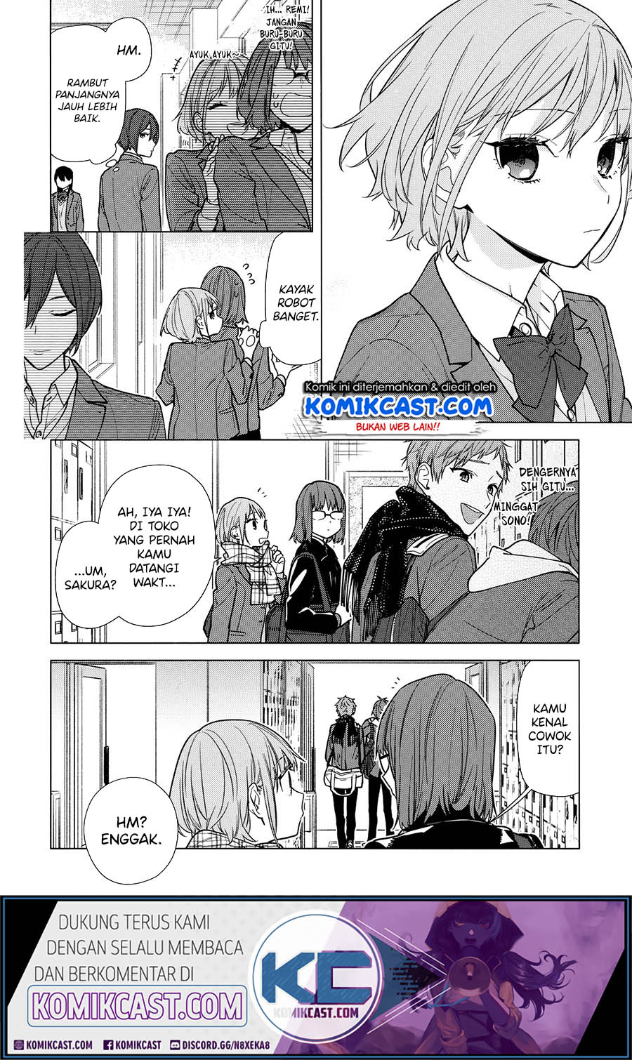 Horimiya Chapter 121 Gambar 13