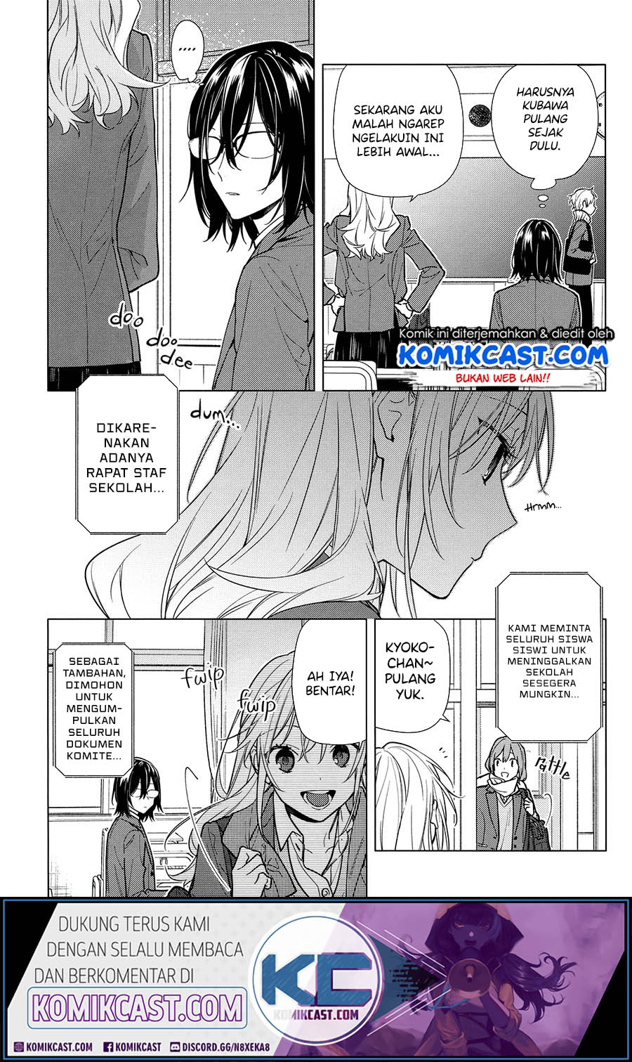 Horimiya Chapter 121 Gambar 15