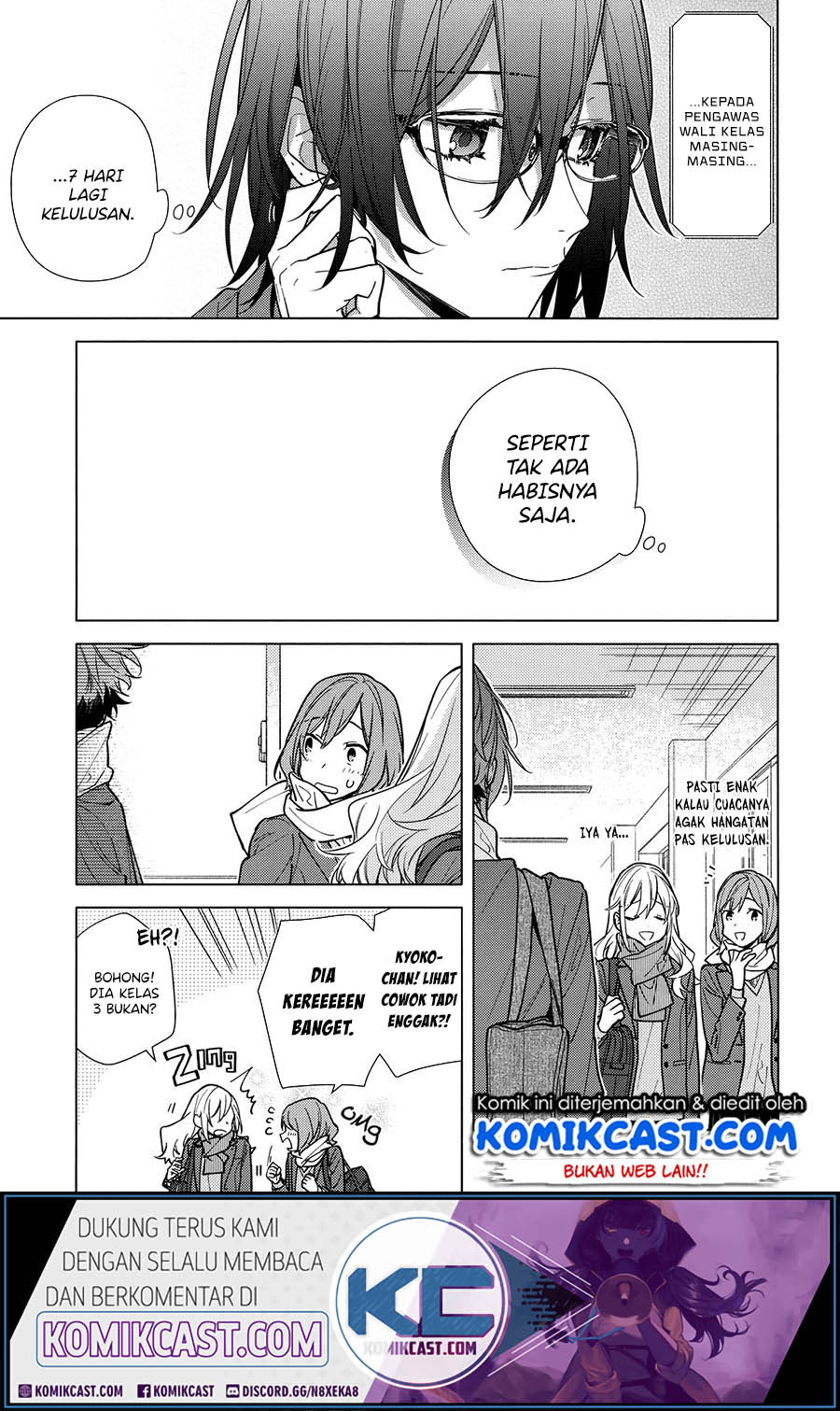 Horimiya Chapter 121 Gambar 16