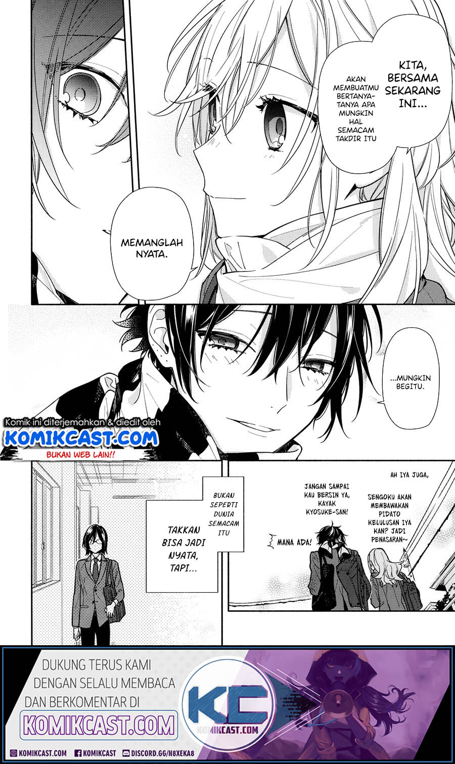 Horimiya Chapter 121 Gambar 23