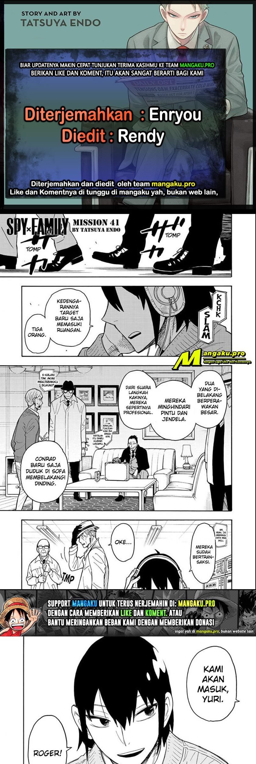 Komik Spy X Family Chapter 41 gambar nomor 1